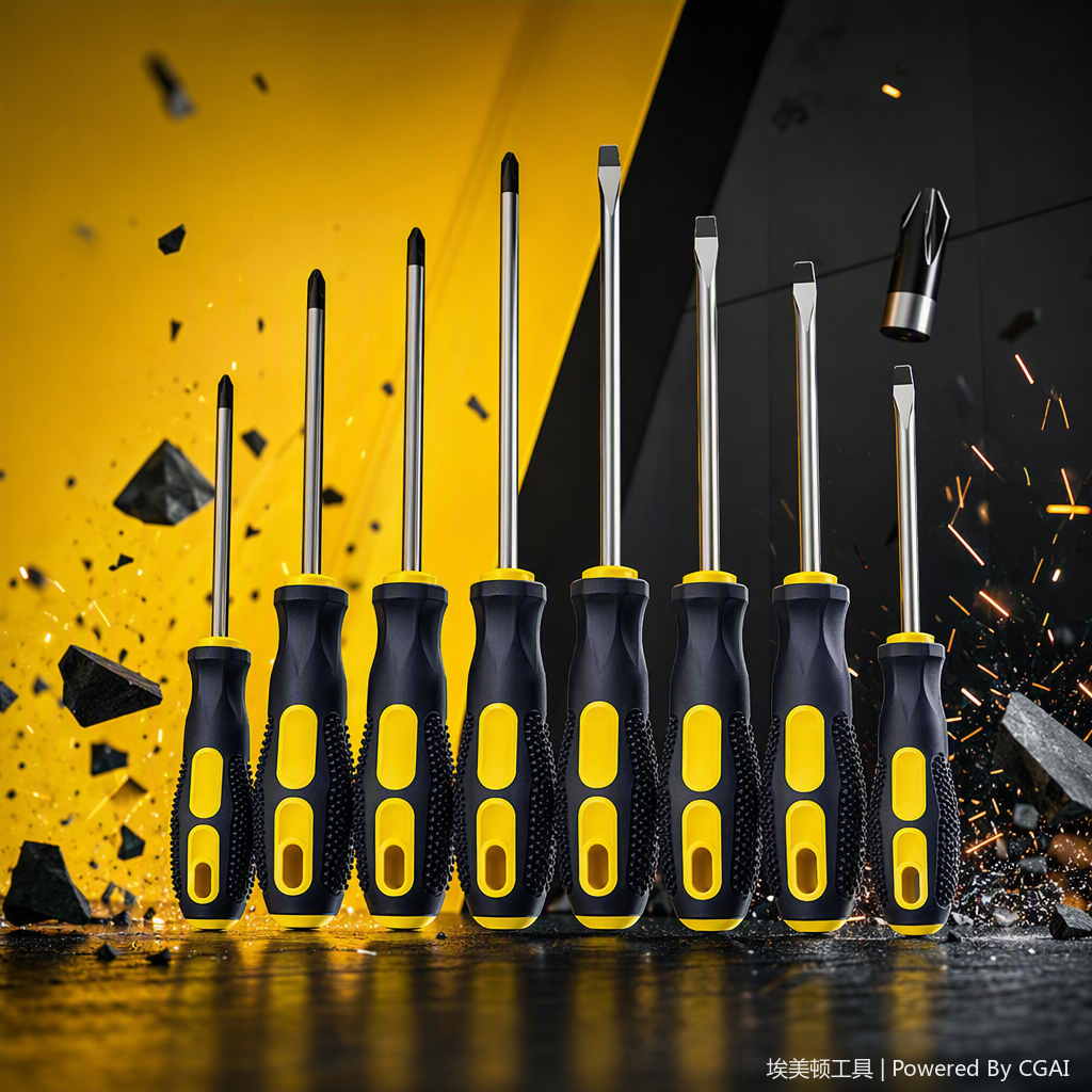 Multi-functional manual screwdriver set, household maintenance tool, screwdriver combination, portable hand tool Item Picture