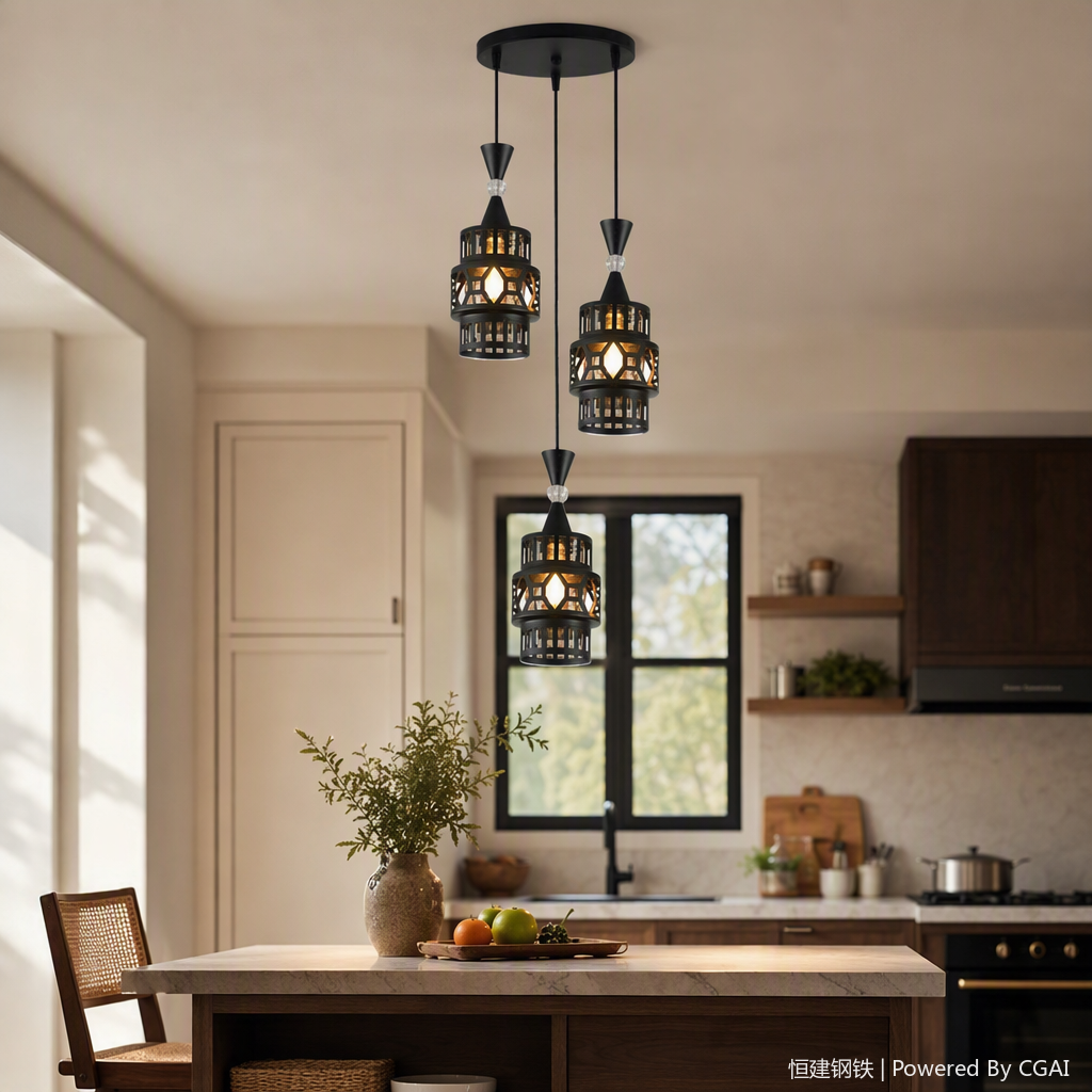 Modern and simple household chandeliers, living room, bedroom and dining room lighting fixtures, fashionable and creative design