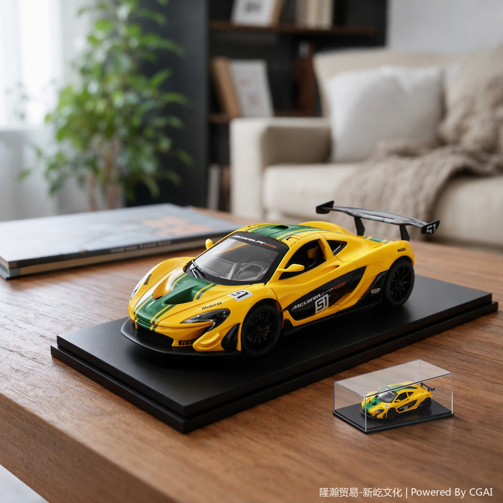 Officially authorized simulation alloy car model - McLaren P1 [1:32 yellow] Specification image