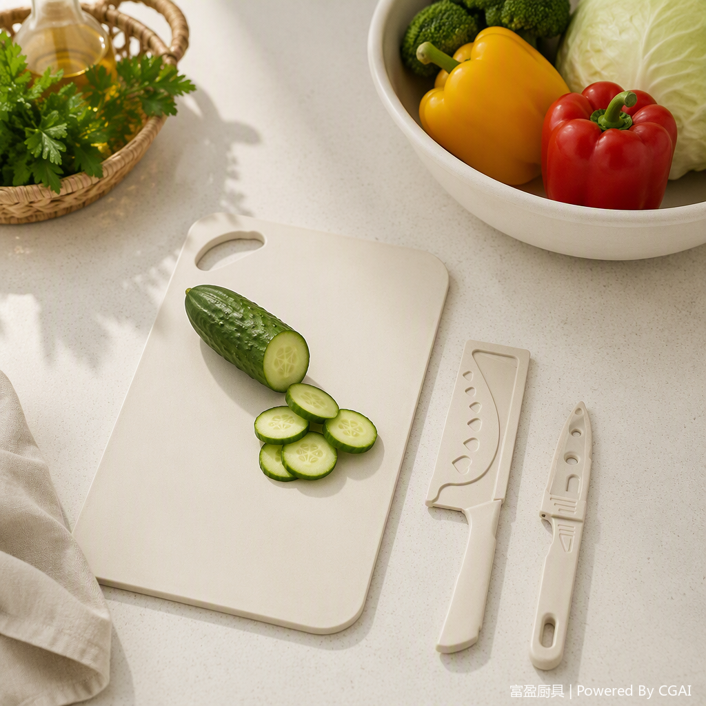 Multi-functional kitchen knife and scissors set, household kitchen knife, fruit knife, kitchenware combination, practical kitchen tool set details Picture