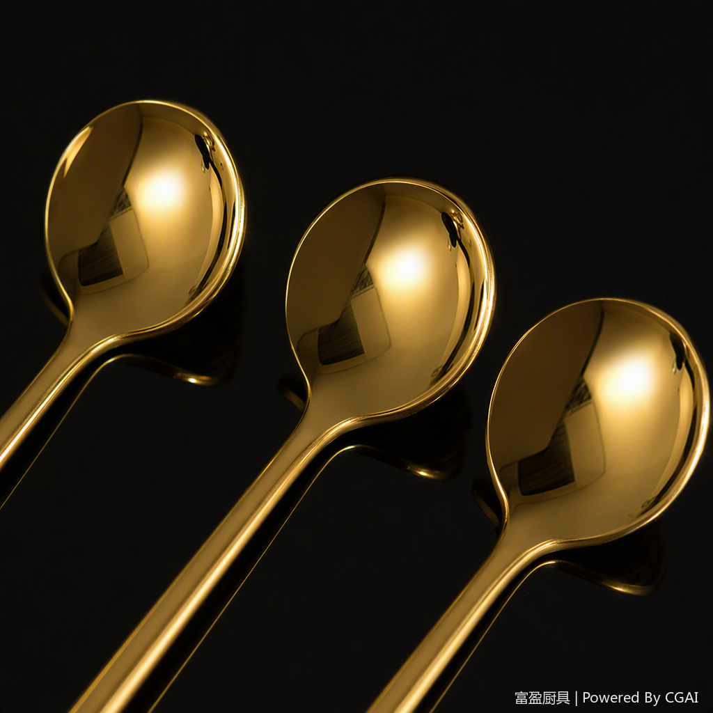 Multi-functional stainless steel spoons and spoons, household tableware, essential practical spoons for kitchens, restaurants and dining tables Specification image