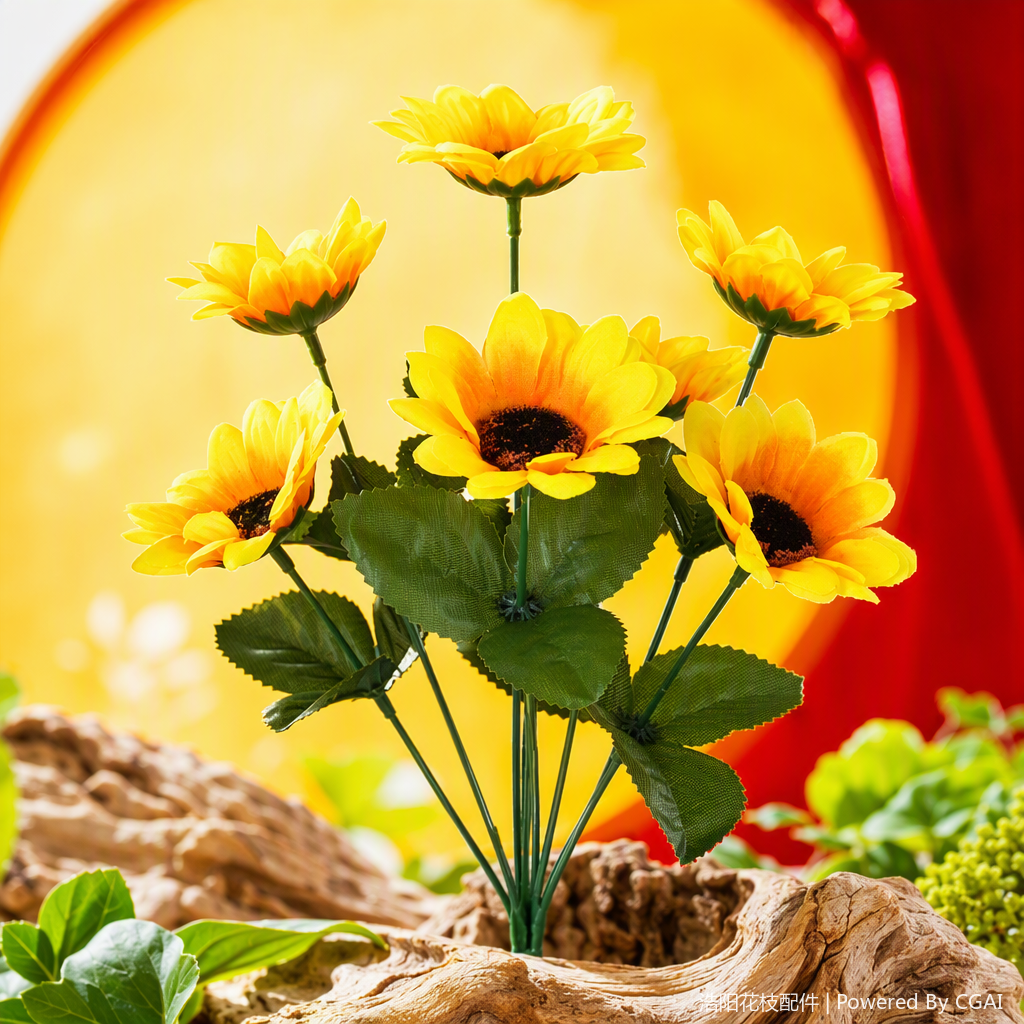 Colorful fresh cut flowers, potted green plants, pet-friendly indoor decoration, floral and gardening supplies details Picture