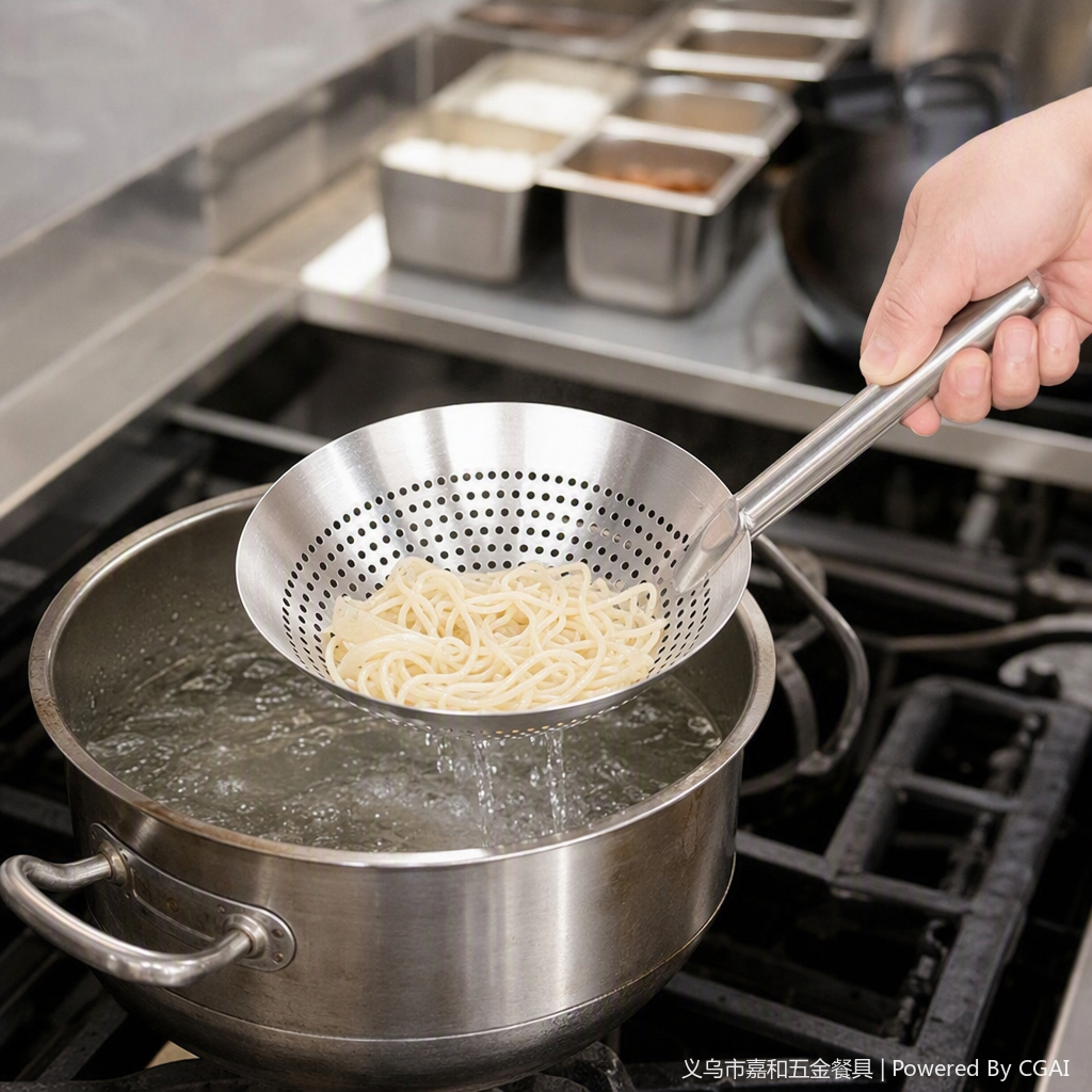 The multi-functional stainless steel spoon, soup spoon, household tableware, kitchen and table items are simple and practical