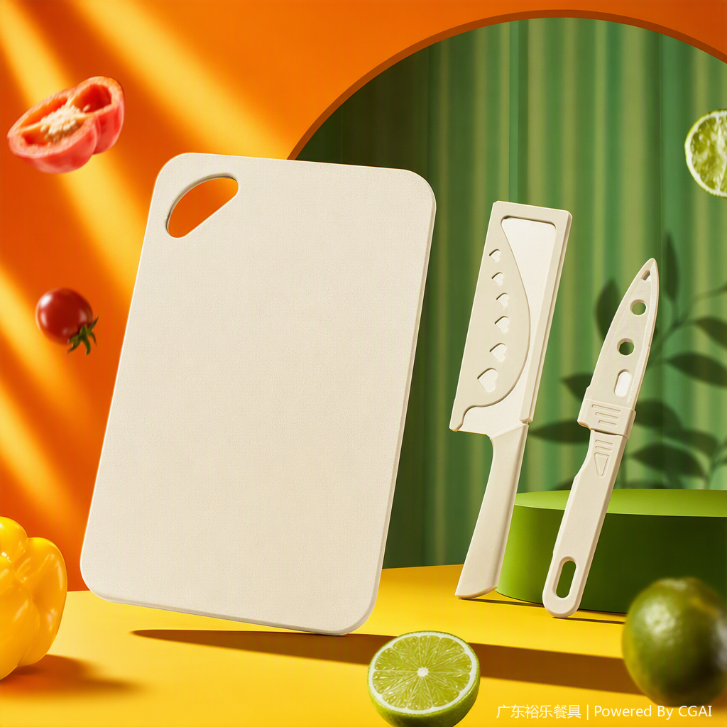 Multi-functional eco-friendly wooden cutting board, kitchen vegetable cutting board, household cutting board, practical and durable cutting board rack accessories details Picture