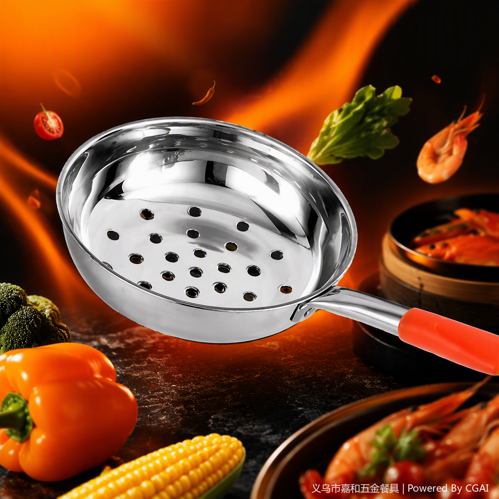 Multi-functional stainless steel spoons and spoons, household tableware, kitchen seasoning spoons, essential for restaurant tables Specification image