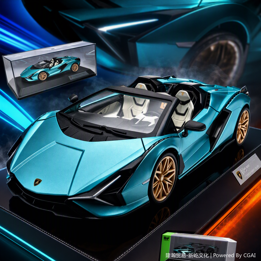 Официально лицензированная модель lamborghini-молния