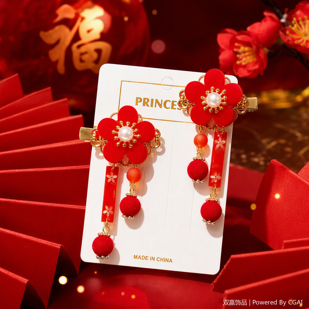 Fashionable and elegant hair clips, hair accessories, and headwear are simple and versatile. Hair clips, hair bands, hair clips, and hair accessories are essential for girls Item Picture