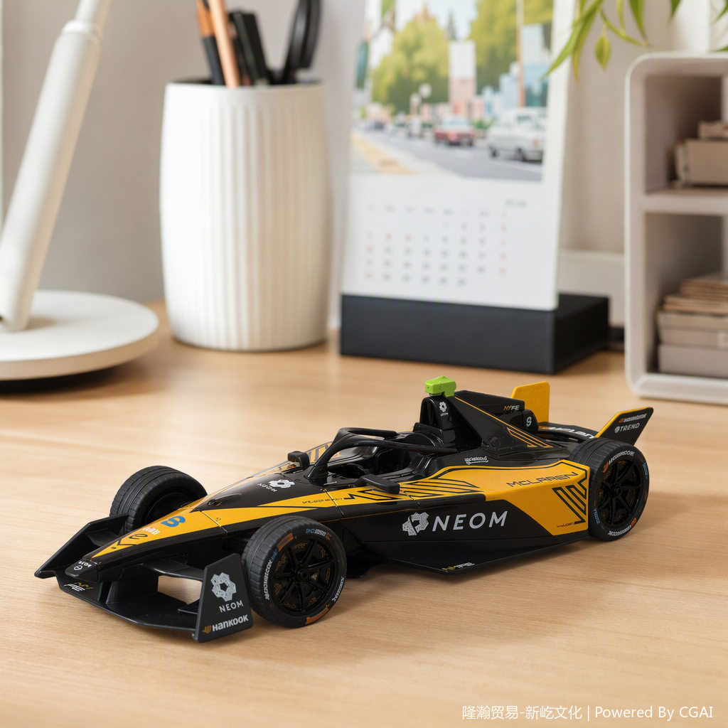 Officially authorized simulation alloy car model - McLaren FORMULA [1:24 orange] Specification image
