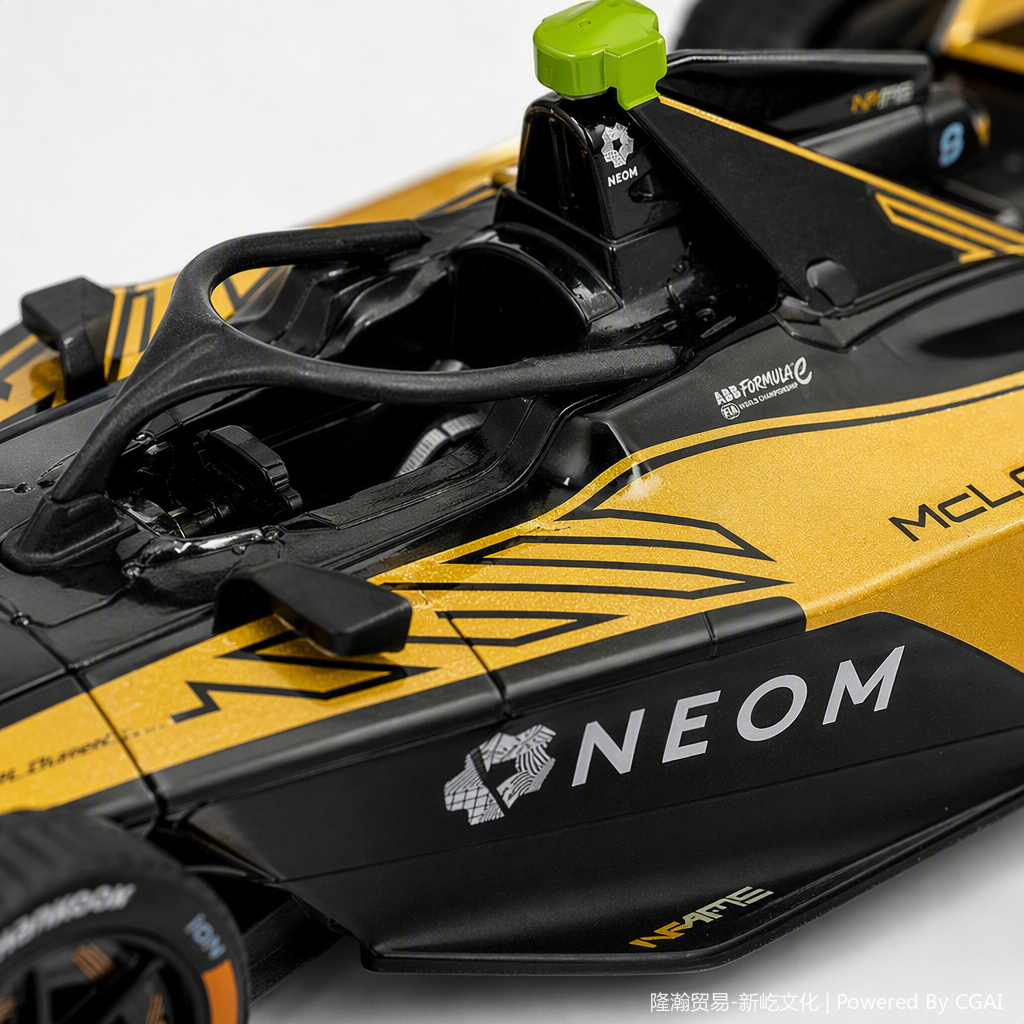 Officially authorized simulation alloy car model - McLaren FORMULA [1:24 orange] Application Scenario