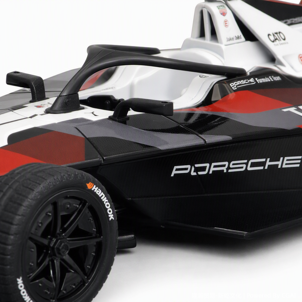 Officially authorized simulation alloy car model - Porsche FORMULA [1:24 Black and Red] Application Scenario