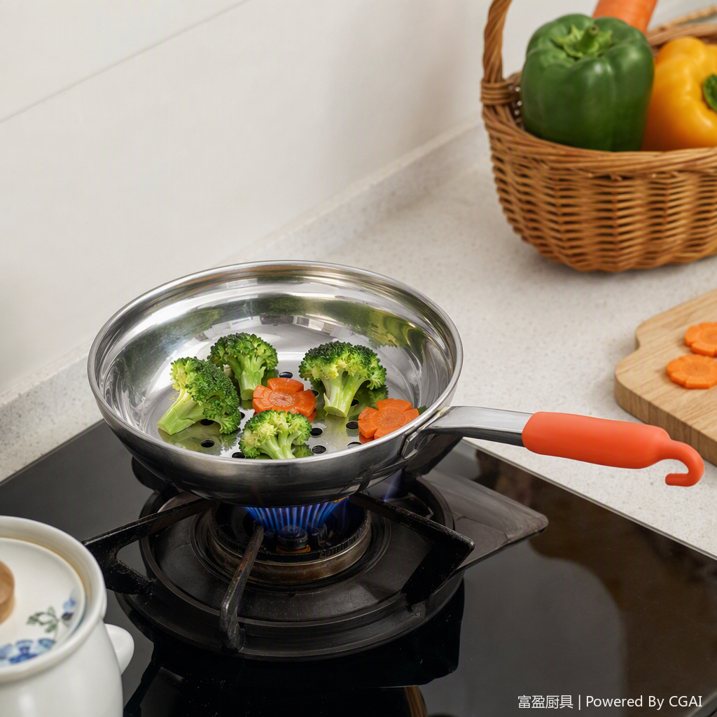 The multi-functional stainless steel spoon and tableware set is simple and practical for household kitchen soup spoons and seasoning spoons details Picture