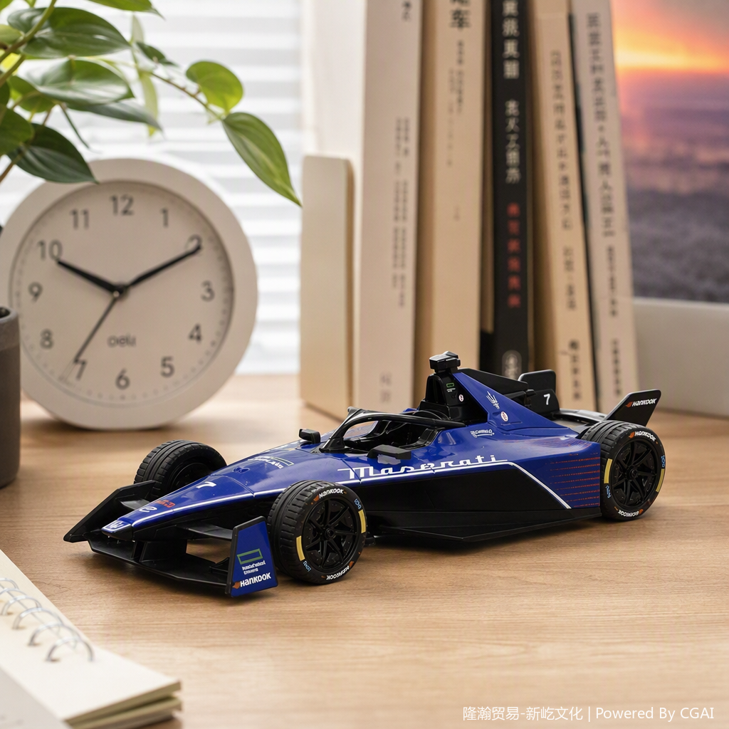 Officially authorized simulation alloy car model - Maserati FORMULA [1:24 Blue] Specification image