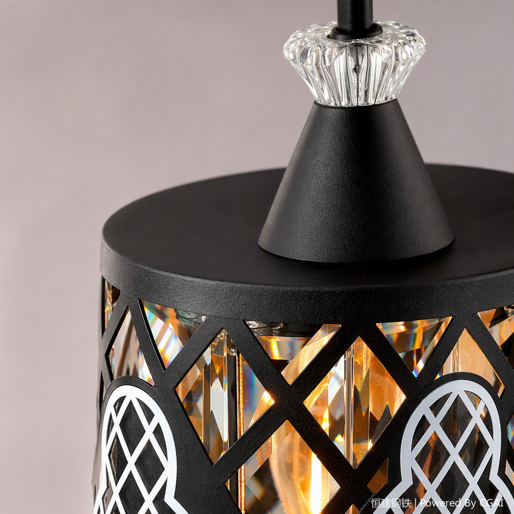 Modern and simple household chandeliers for living room, dining room and bedroom lighting, with a warm and fashionable design style Application Scenario