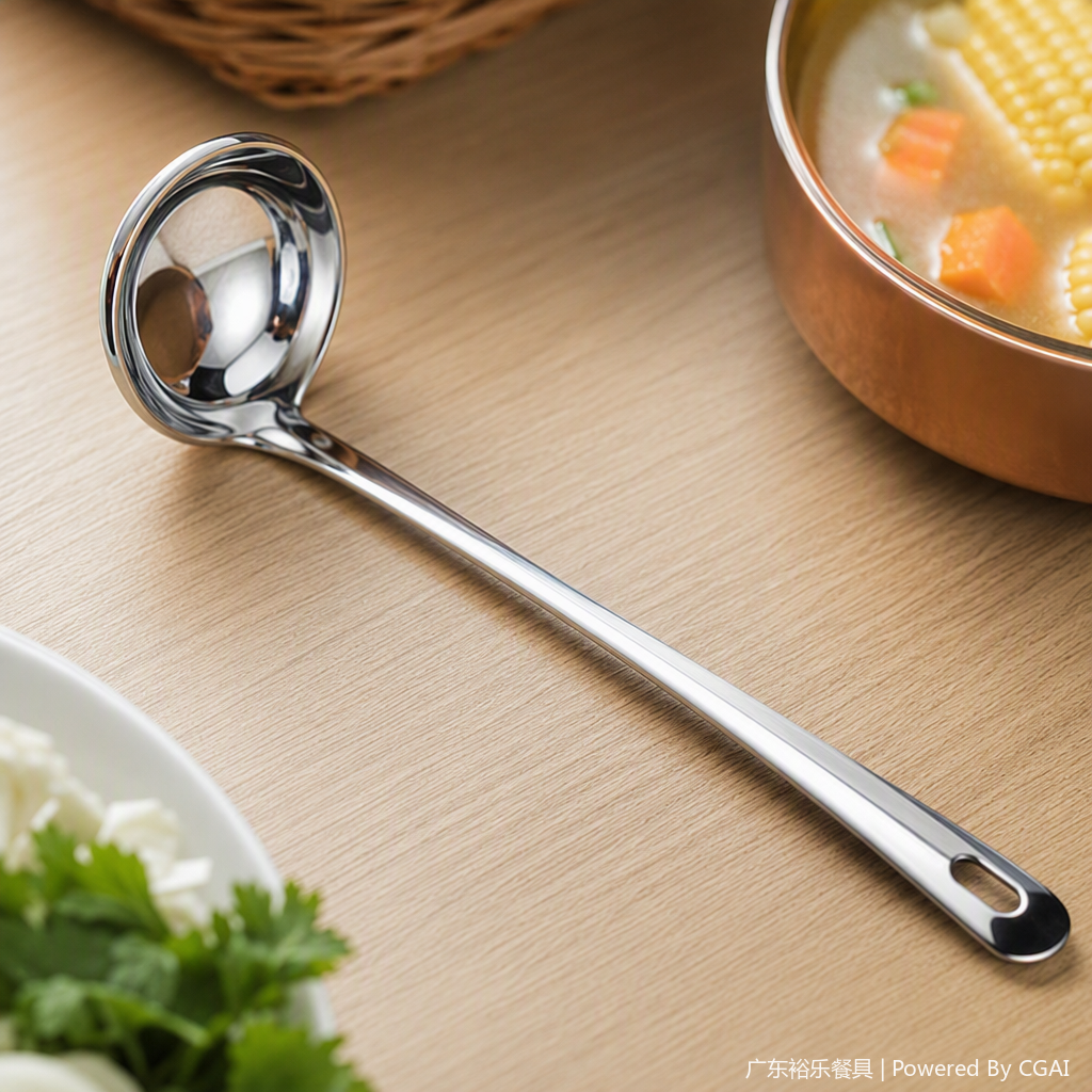 Multi-functional stainless steel spoons and spoons, household tableware, kitchenware, simple table seasoning spoons