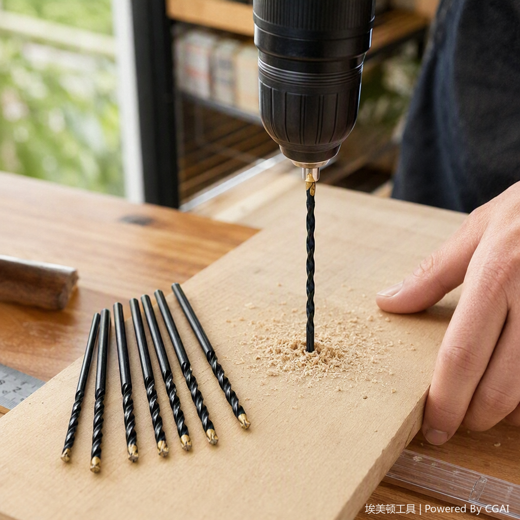 Multi-functional metal drill bit set, household and industrial portable electric drill accessories, wear-resistant and durable tools and consumables