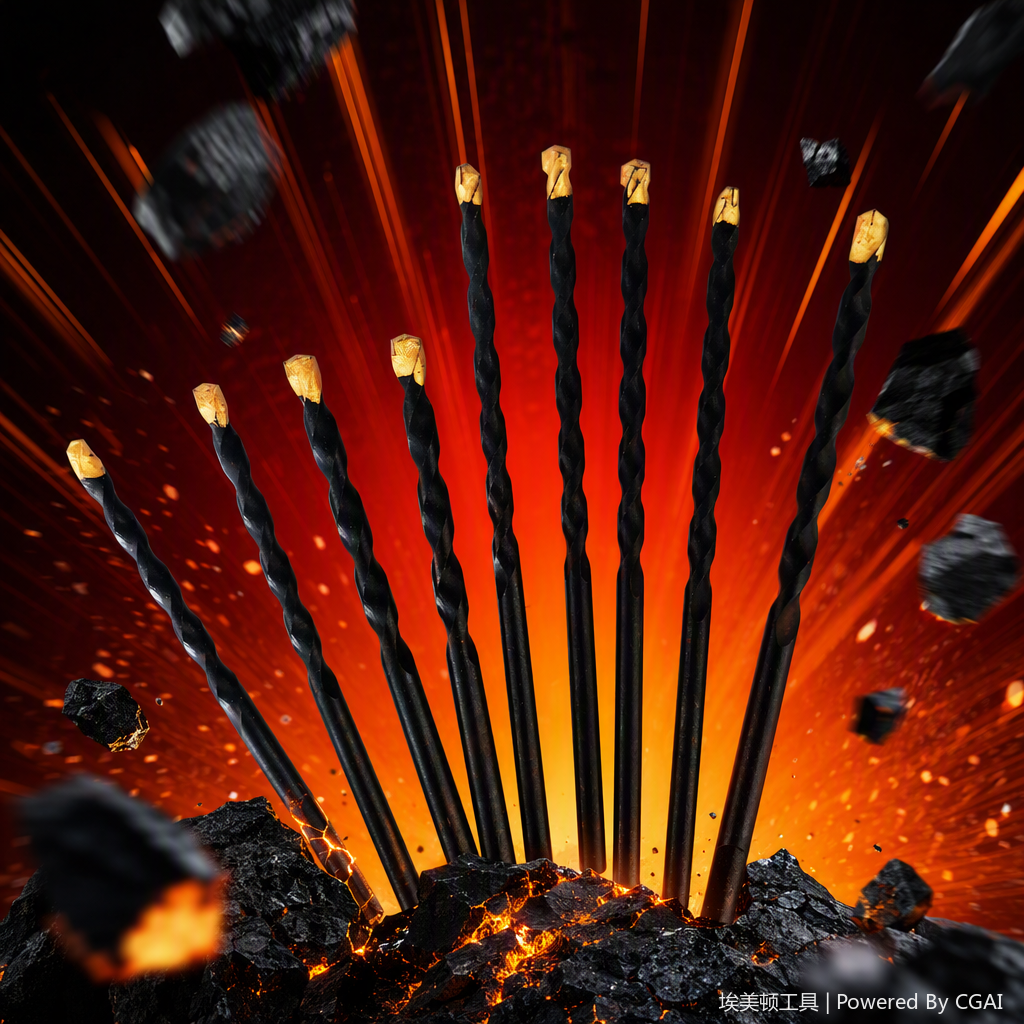 Multi-functional metal drill bit set, household and industrial portable electric drill accessories, wear-resistant and durable tools and consumables Application Scenario