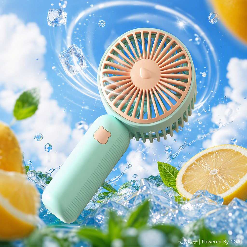 迷你电风扇实物图