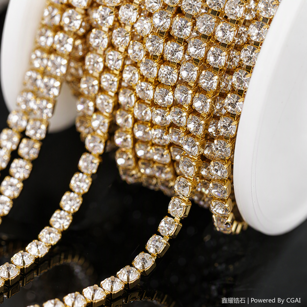 Shiny rhinestone jewelry accessories, DIY accessories, accessories, decorative items, accessories, jewelry materials