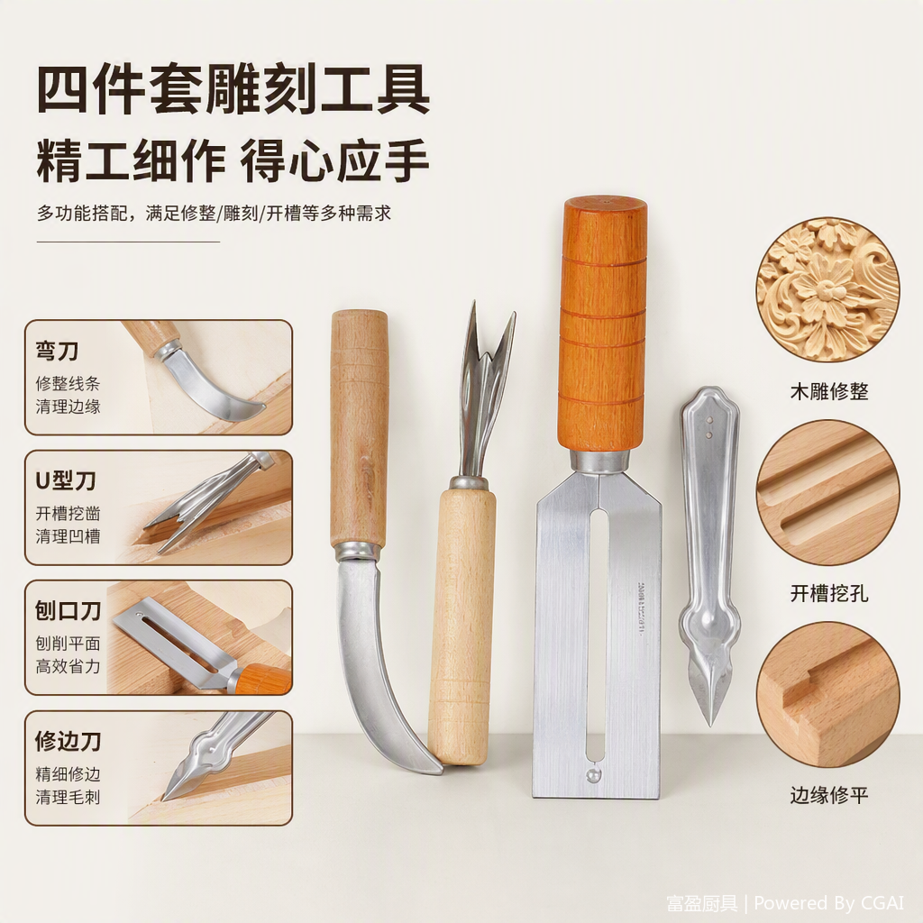 Multi-functional garden hardware tool set, outdoor pruning, gardening trimming, gardening accessories, and garden maintenance tools details Picture