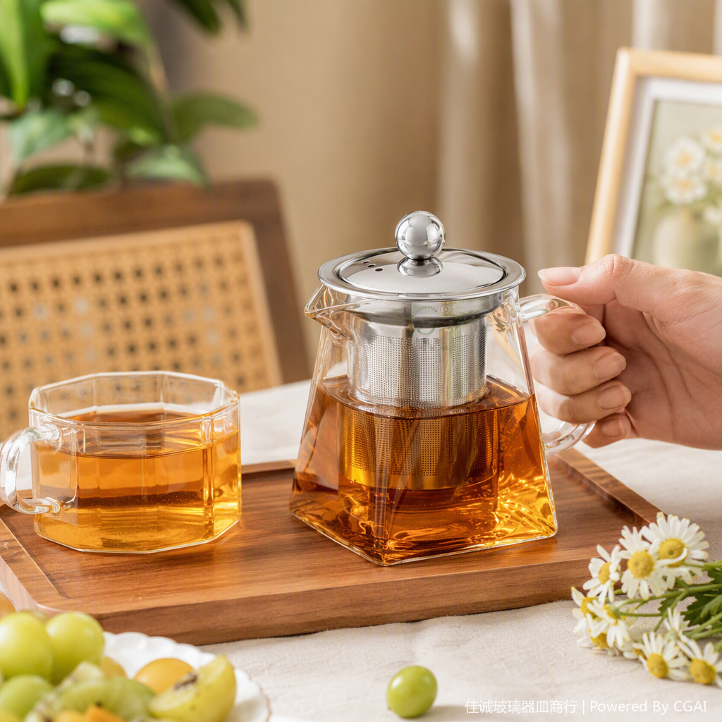 يستخدم أبريق الشاي اليدوي في السيراميك أزياء مصنوعة من صنع الشاي الخلاق في المتاجر اليومية Item Picture