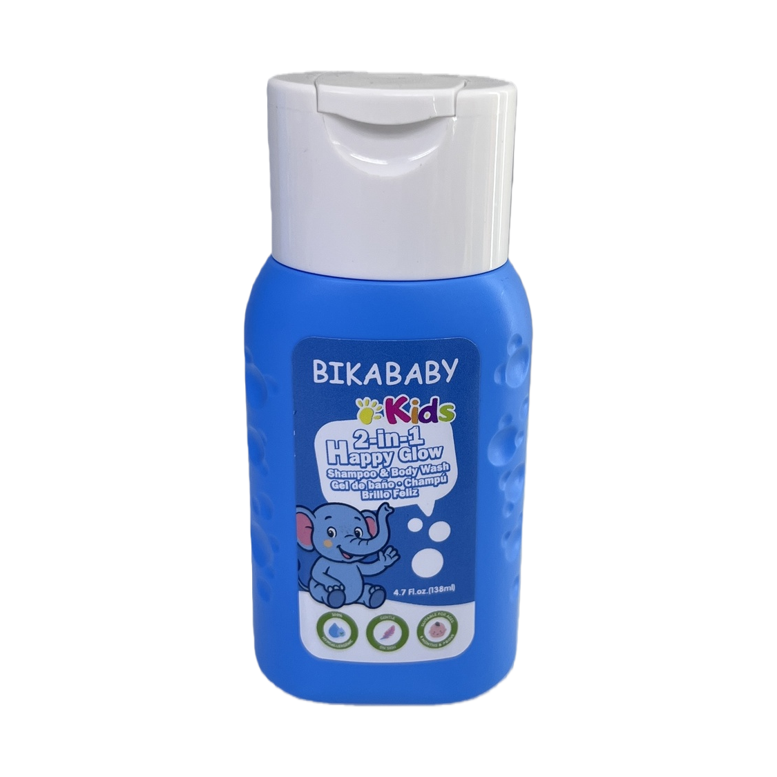 Multi-functional blue bottle, portable travel storage bottle, toiletries portioning bottle, plastic bottle Item Picture