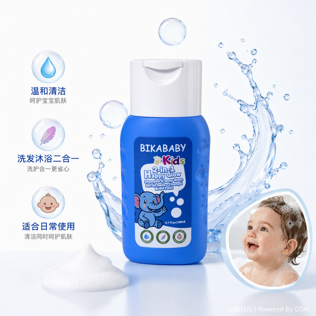 Multi-functional blue bottle, portable travel storage bottle, toiletries portioning bottle, plastic bottle