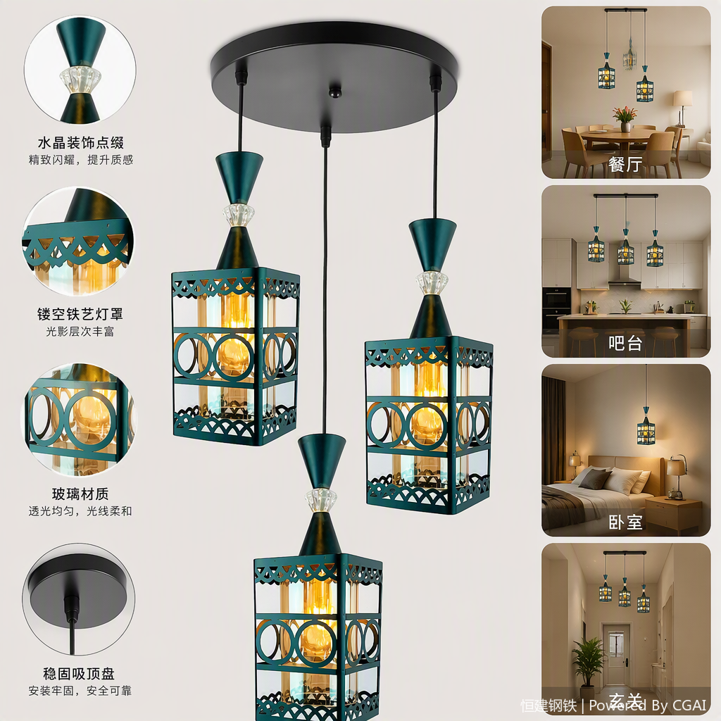 Lámparas decorativas LED creativas iluminación de ambiente moderno y minimalista para el hogar lámparas de ahorro de energía y respetuosas con el medio ambiente lámparas decorativas details Picture