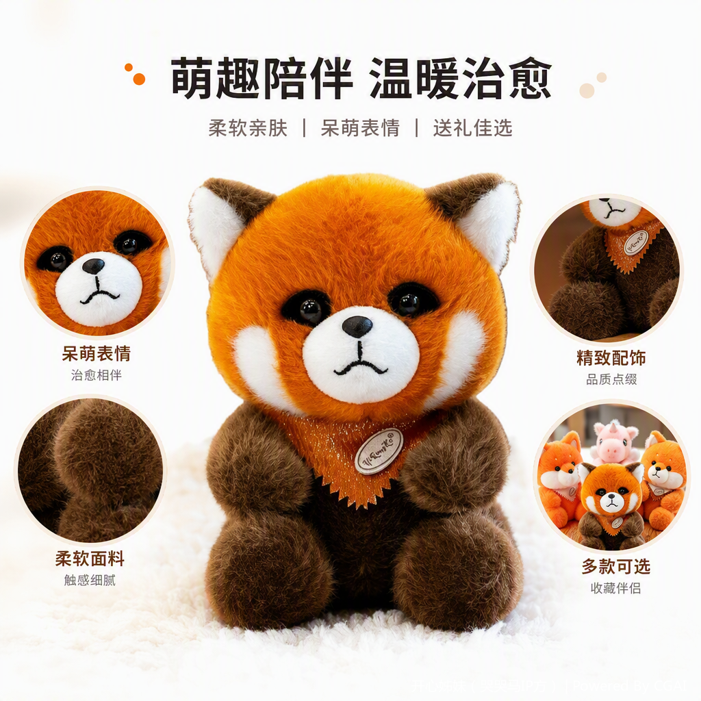 Plush toys are cute, fun and stress-relieving wedding dolls