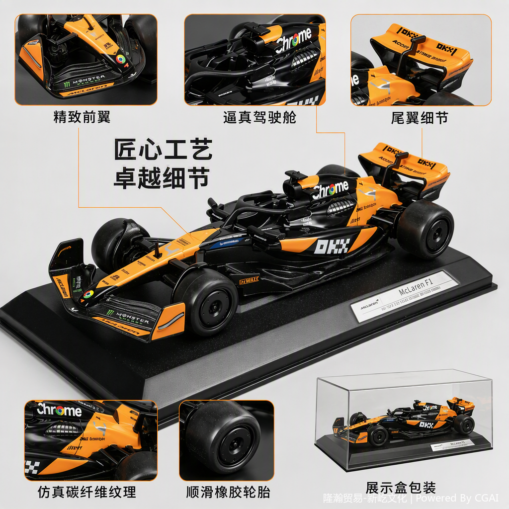 معادلات مكارين F1 [1:18 بالبرتقال] details Picture