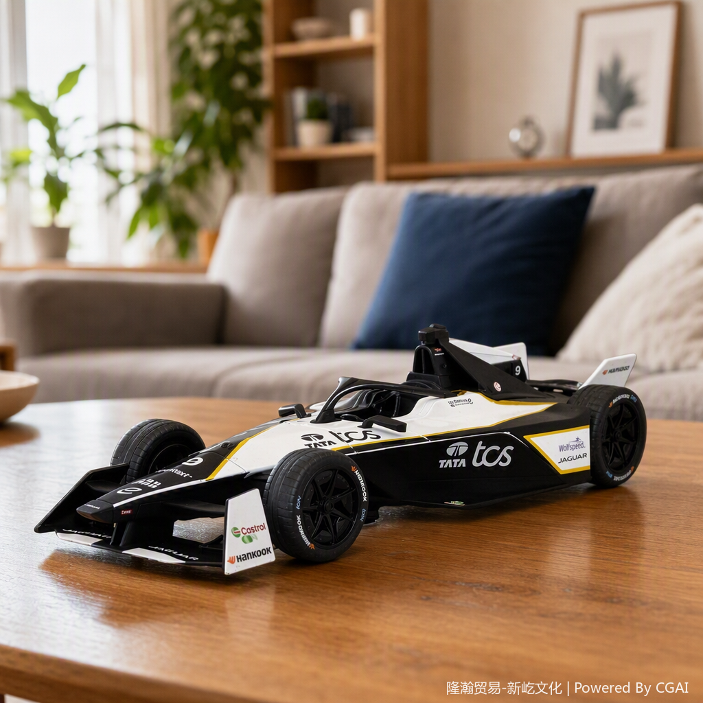 Simulación oficial con licencia del modelo de coche de aleación - FORMULA jaguar [1:18 blanco] Specification image