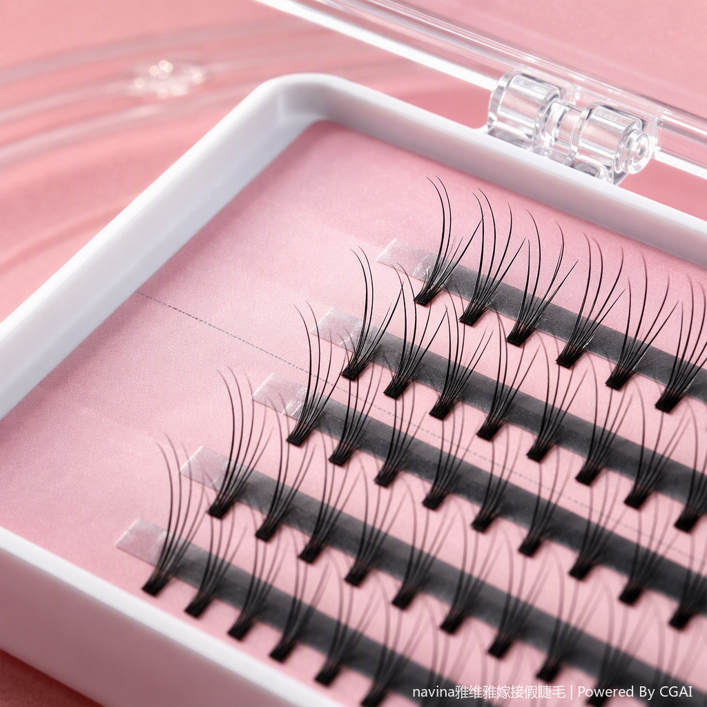 The natural and thick pink packaging false eyelashes are long-lasting and slender, making the makeup look natural and less likely to fall off Application Scenario