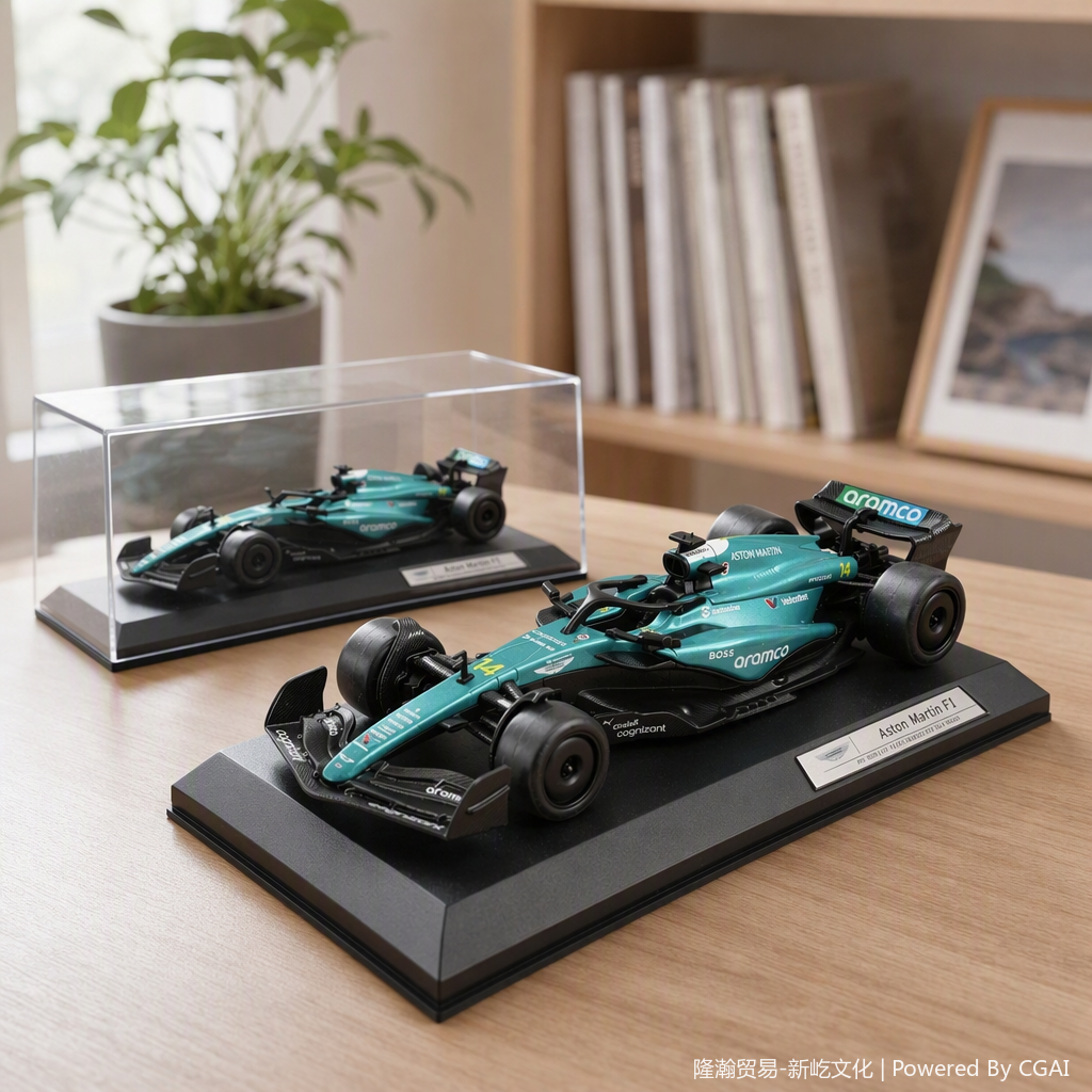 Officially authorized simulation alloy car model - Aston Martin Formula F1 [1:18 Green] Specification image