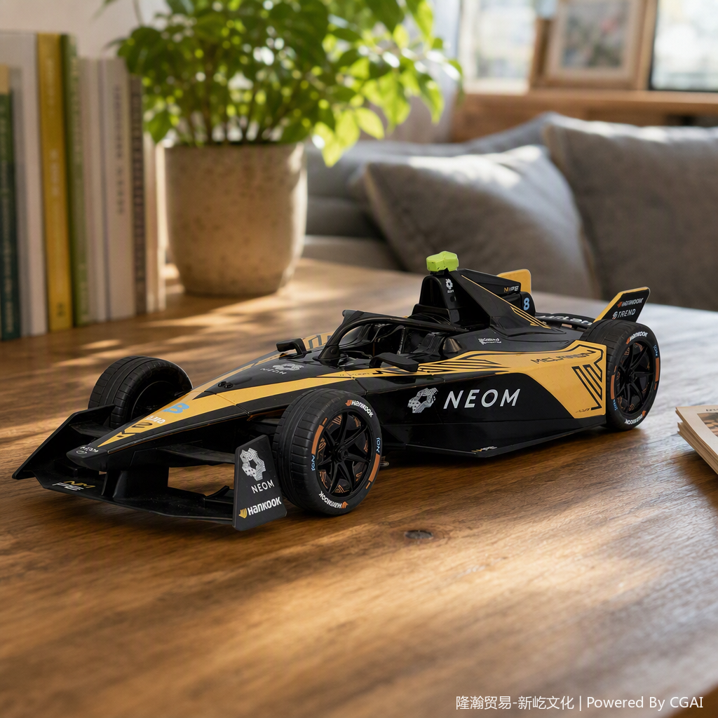 Officially authorized simulation alloy car model - McLaren FORMULA [1:18 orange] Specification image