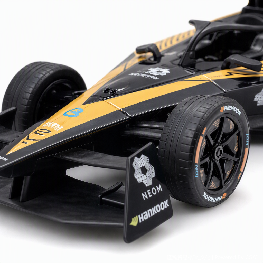 Officially authorized simulation alloy car model - McLaren FORMULA [1:18 orange] Application Scenario