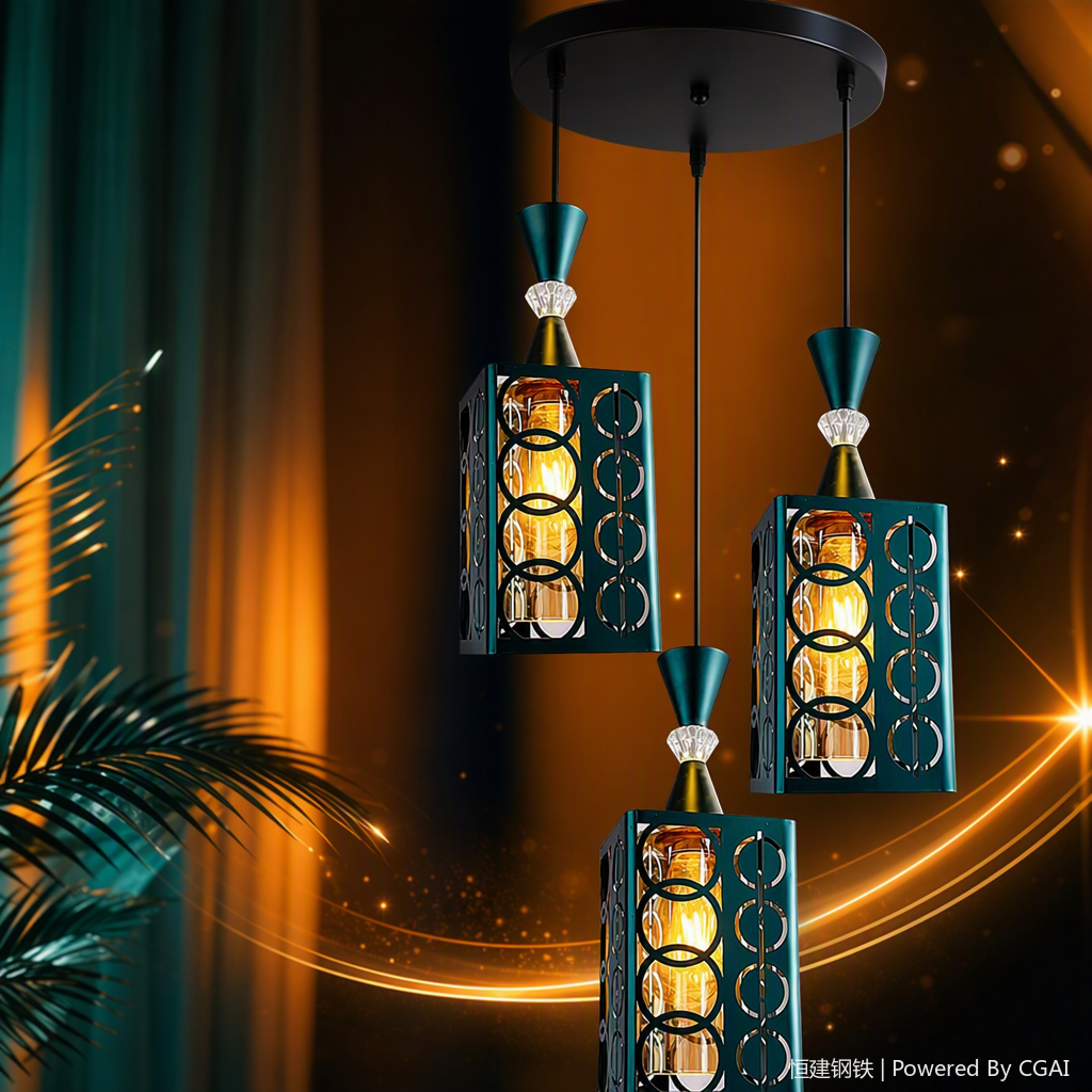 Moderno y minimalista hogar candelabro sala dormitorio comedor iluminación iluminación arte creativo lámparas luz cálida details Picture