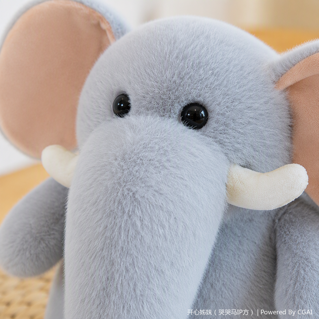 Mink series cute little animal plush toys, soft and adorable dolls Application Scenario