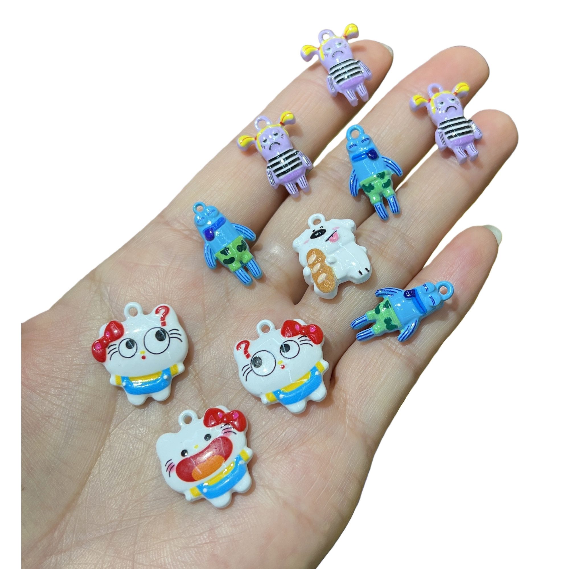 Colorful handmade small pendants, creative decorations, personalized hanging ornaments, gift accessories, and interesting handicrafts Item Picture