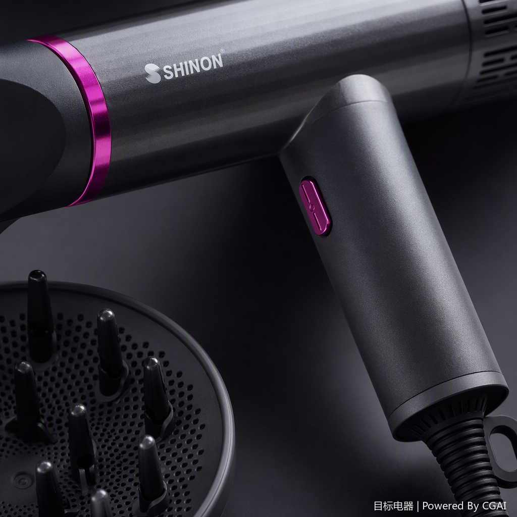 أجهزة تصفيفة شعر محمولة ذات قدرة عالية، مجفف شعر أح، مستورد Specification image