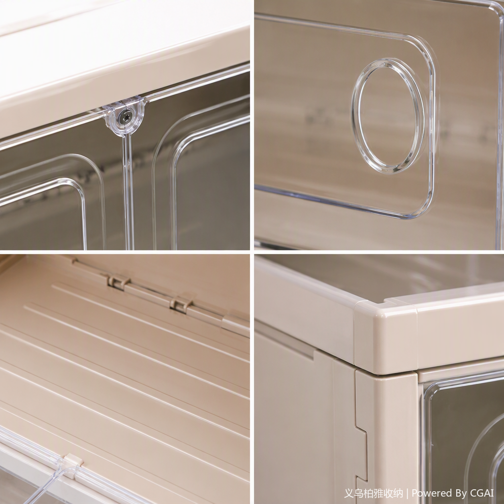 Multi-layer simple white transparent drawer cabinet, storage cabinet, organizing cabinet, household clothing storage cabinet, storage cabinet Application Scenario