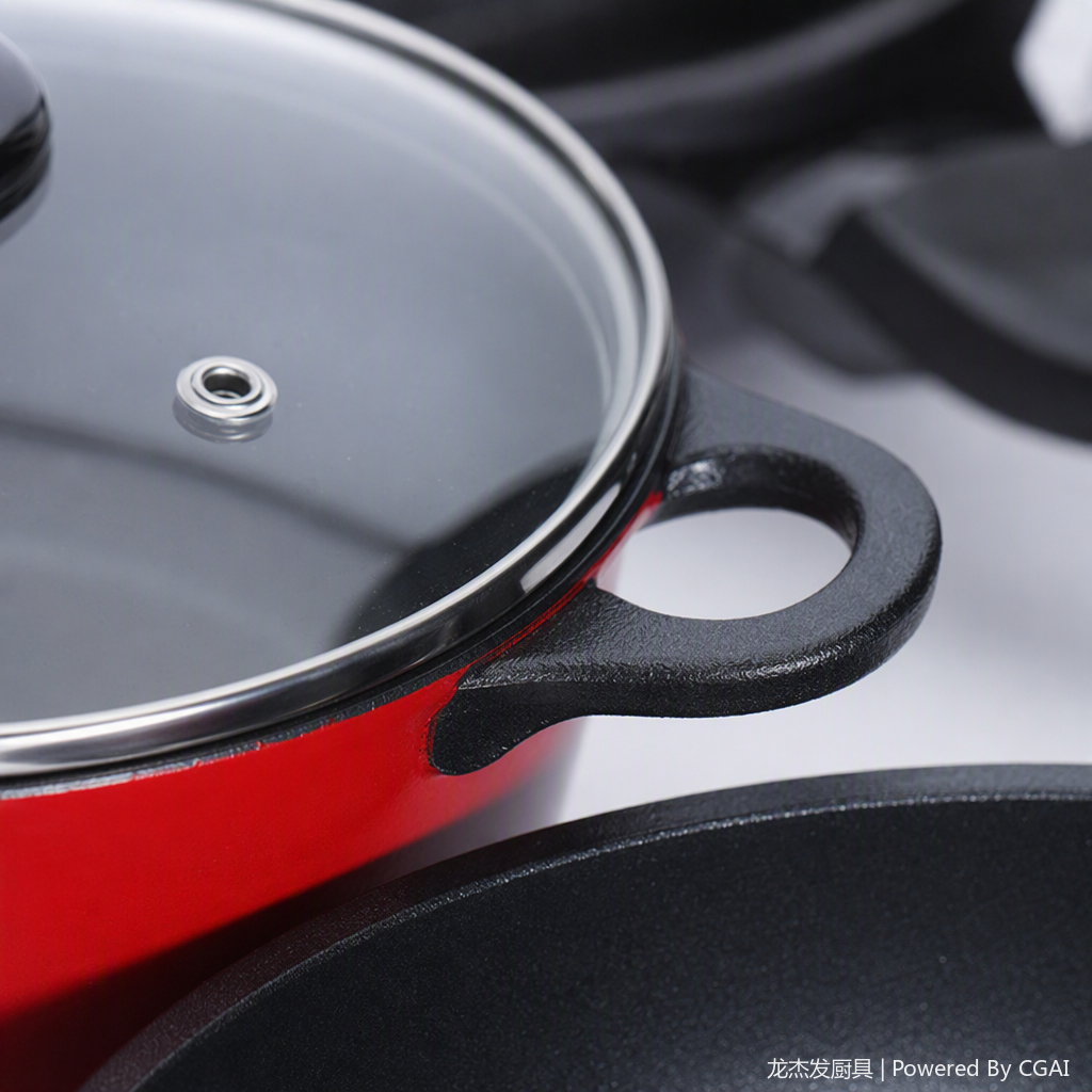 Multi-functional kitchen cookware set, household soup and stir-frying pot combination, practical and durable kitchenware products Application Scenario