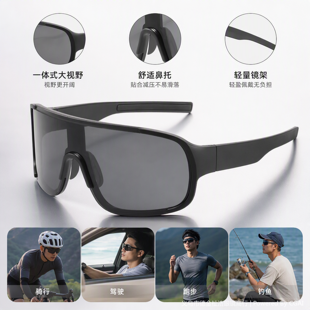 Fashionable polarized sunglasses for men and women, trendy sunglasses for UV protection, driving sunglasses and accessories Item Picture