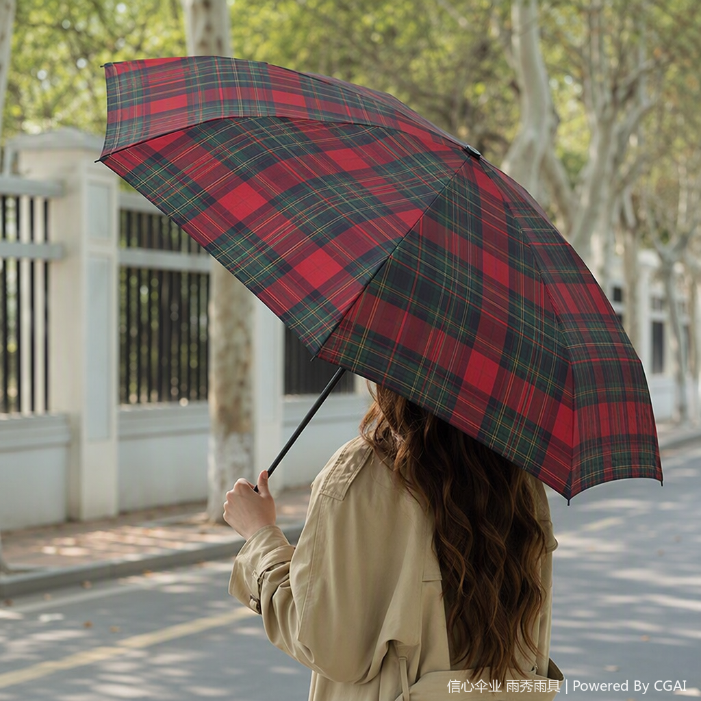 The windproof, rainproof and sunshade umbrella is lightweight and portable. It is suitable for outdoor travel, rain protection and sun protection, and is suitable for both men and women in multiple scenarios details Picture