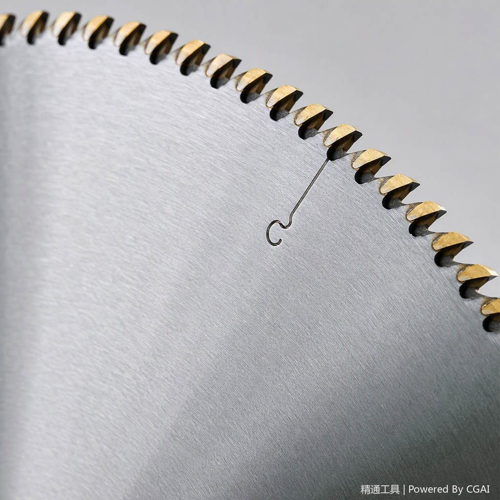 The multi-functional machine saw blade is a durable and high-speed metal woodworking cutting tool suitable for a variety of materials Specification image