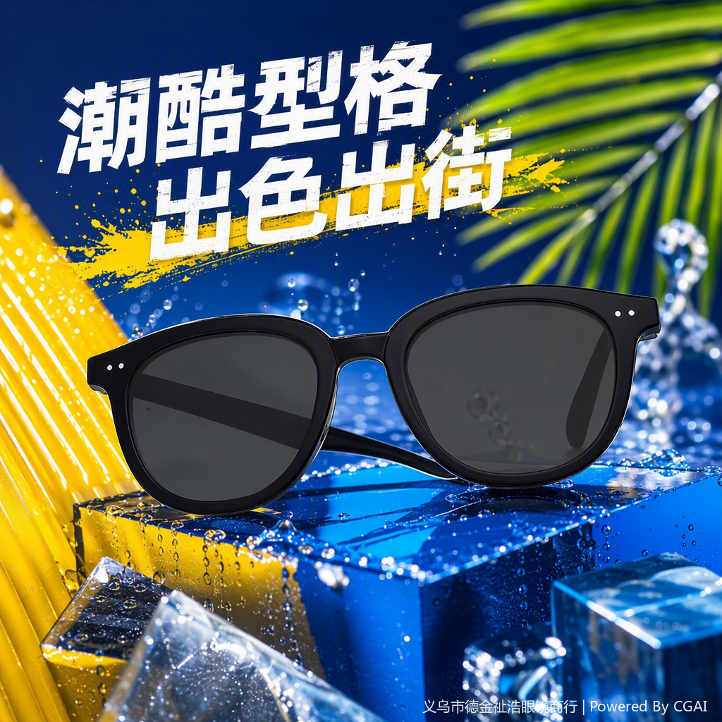 Fashionable polarized sunglasses for men and women, trendy sunglasses for UV protection, driving sunglasses and accessories, essential for trendy outfits Item Picture