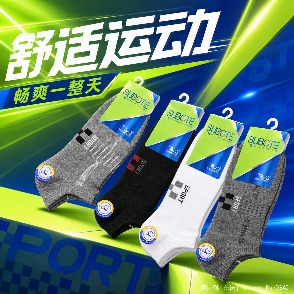 Calcetines deportivos casuales de algodón mujer hombre slim respirable cómodo calcetines deportivos casuales versátiles Specification image