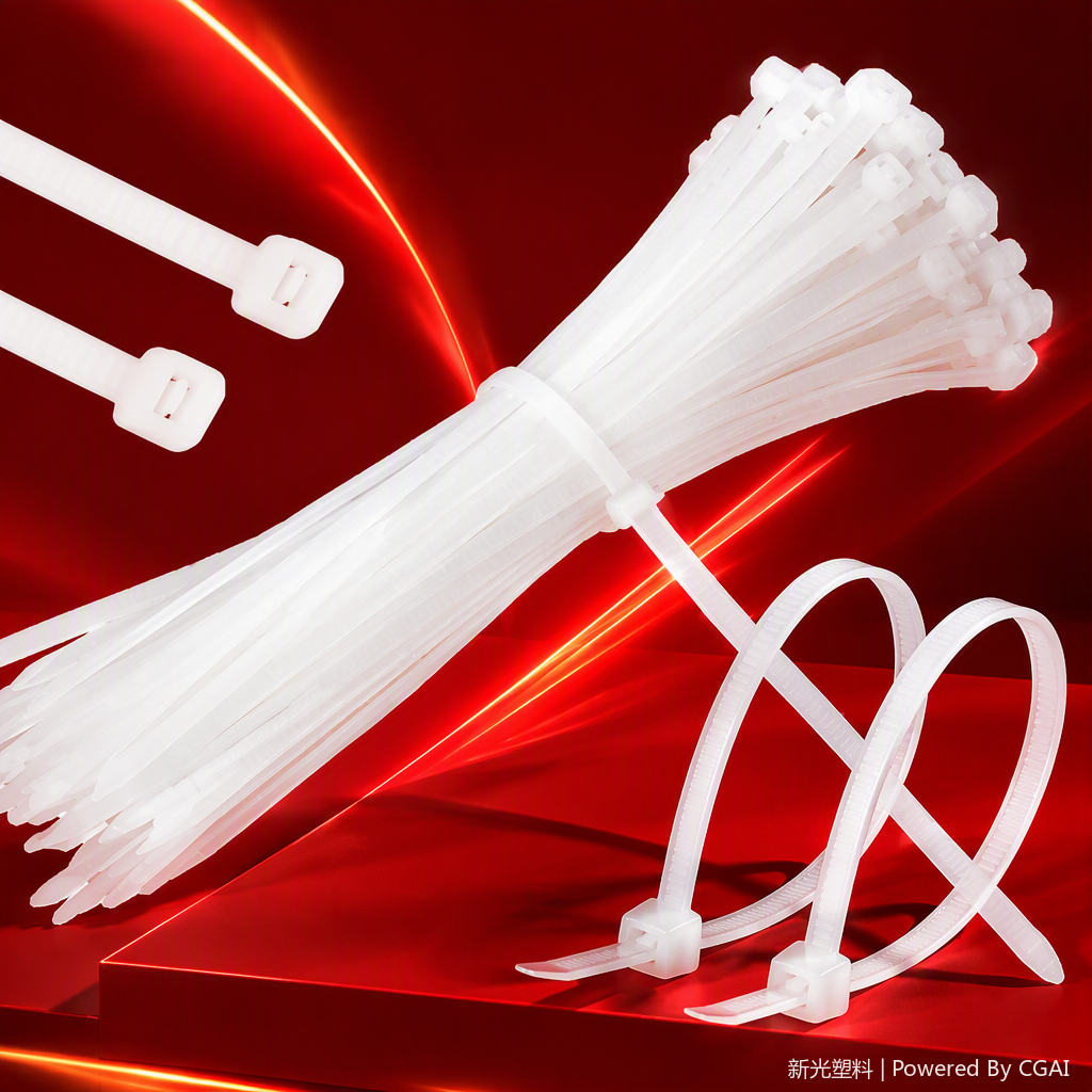 Multi-functional packaging cable ties, tension-resistant rope binding tools, home and office thickened and widened cable ties, binding products