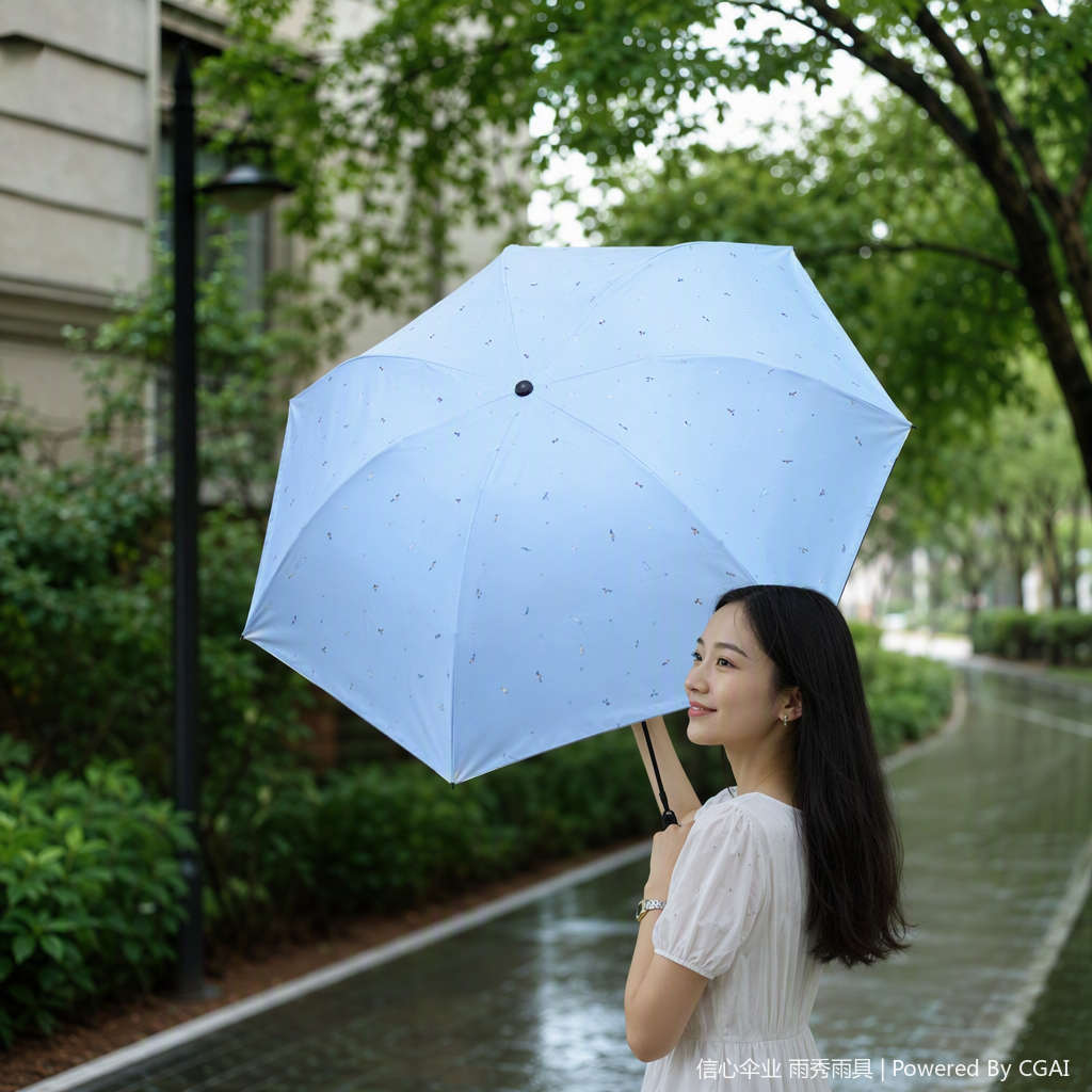 Windproof, sunshade and rainproof multi-functional umbrella, portable, suitable for both weather and rain, wind-resistant and durable, student business umbrella Application Scenario