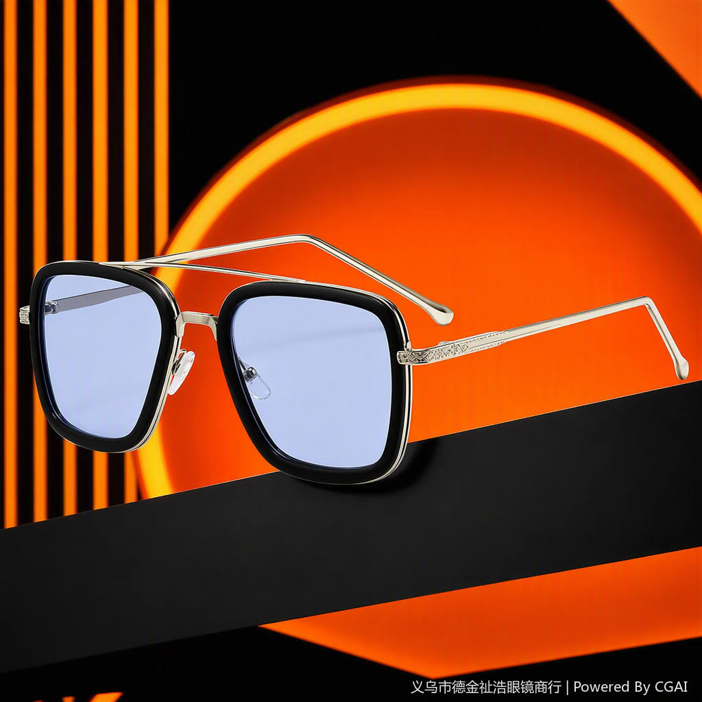 Fashionable polarized sunglasses, trendy sunglasses for men and women, UV-protective sunglasses, casual sports sunglasses accessories