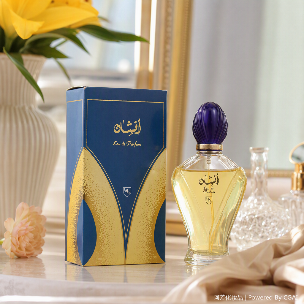 Fresh floral and fruity women's eau de Toilette, long-lasting and natural fragrance, elegant and charming perfume spray Item Picture