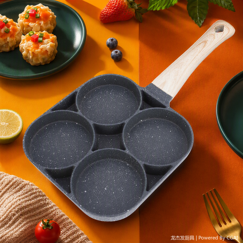 Multifunción antiadherente sartén hogar fry fry pot pot cocina uso diario departamento general ollas y utensilios suministros Specification image
